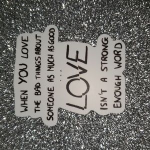 TV SHOW NETFLIX Waterproof Sticker YOU